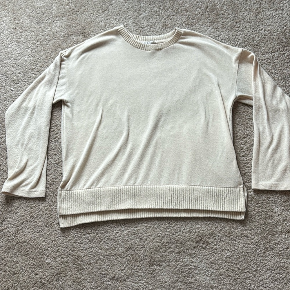 Cream long sleeve